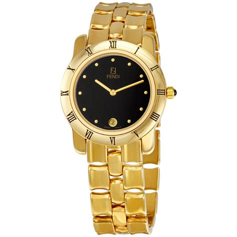 gold fendi watches for women.